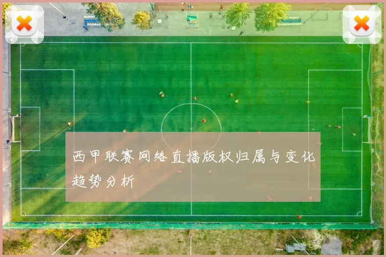 西甲联赛网络直播版权归属与变化趋势分析